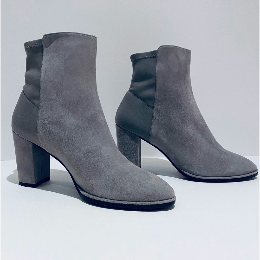 STUART WEITZMAN SUEDE LEATHER BOOTS. - Picture 3 of 9
